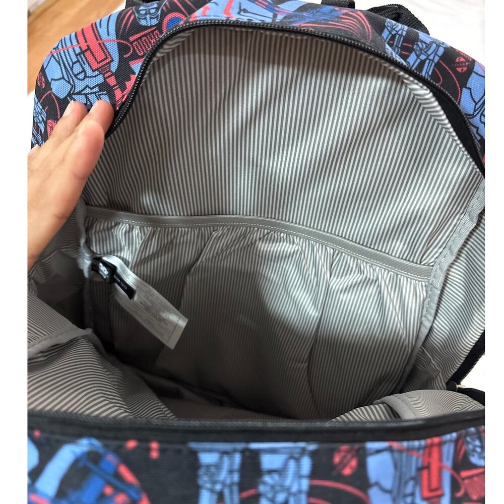 Loungefly Star Wars Empire Strikes Back 40th Anniversary Print Nylon Backpack - Picture 7 of 10